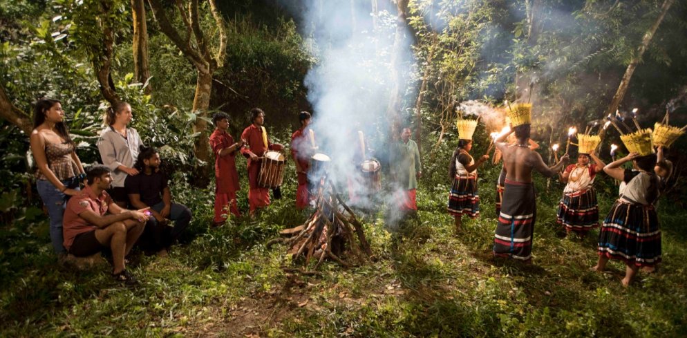 Tribal Dance at Thekkady 